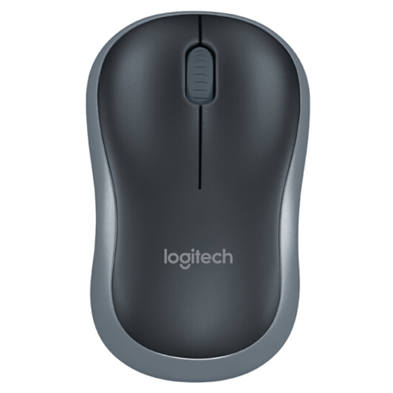 logitech办公灰色无线鼠标