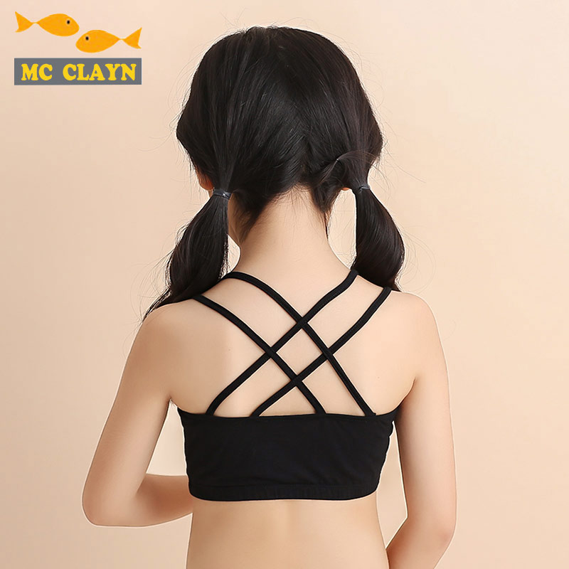 girl Vest Developmental stage pupil girl camisole 8-12 Bump Underwear children undergarment covering the chest and abdomenin the Children/Baby/Family fitted , Bra  category - from Buy2taobao.com to provide professional Taobao agent buy service