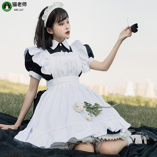 猫老师动漫大佬咖啡厅女仆装