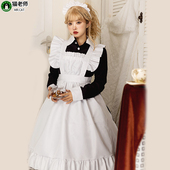 猫老师原创正统女仆装 大佬黑白色动漫COS女佣服 男穿女装 大码 长款