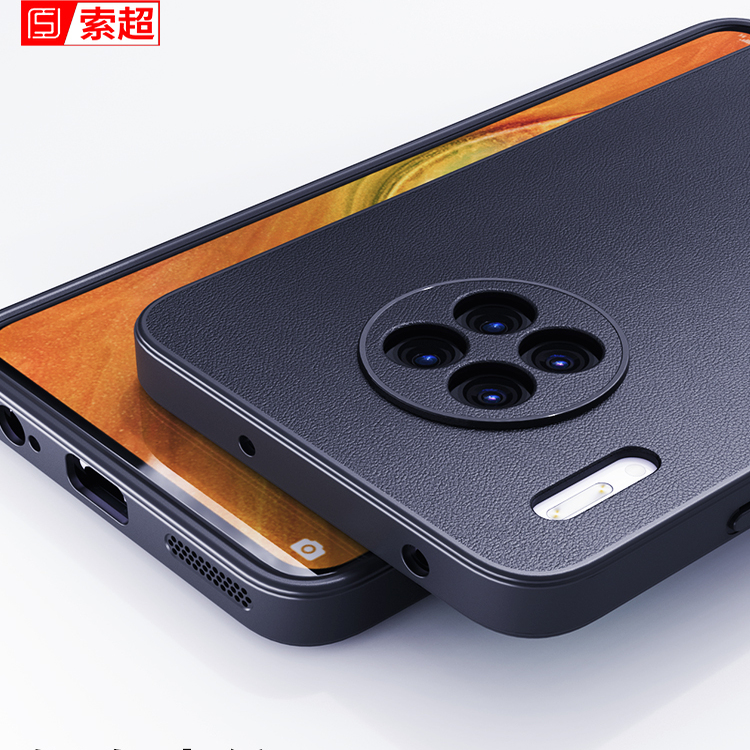 适用华为Mate30手机壳mete30pro素皮防滑防摔保护套mt全包镜头LIO外壳2025新款TAS一AL00机壳epro魅特后壳met