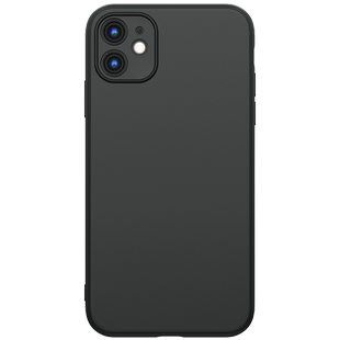 适用iPhone11手机壳苹果11ProMax保护套pro专用黑超薄p裸机手感max男2024新款女11pmax高级感全包圆边全包边