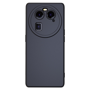 适用于OPPOFindX6Pro手机壳FindX6保护套直边OPPO find x6 pro气囊防摔oppox6pro磨砂软壳oppox6新款por男黑