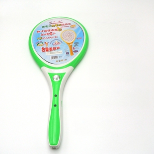 双赢电蚊拍充电式家用超强灭蚊灯器二合一锂电池强力打蚊子苍蝇拍