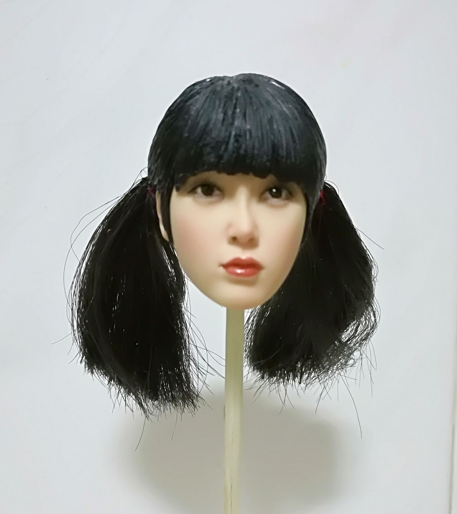 1：6民国美女齐刘海小马扎邻家小妹优质特价头雕ph岚接口