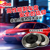 澳洲进口DBA刹车盘适用于本田飞度思域奥德赛刹车碟改装