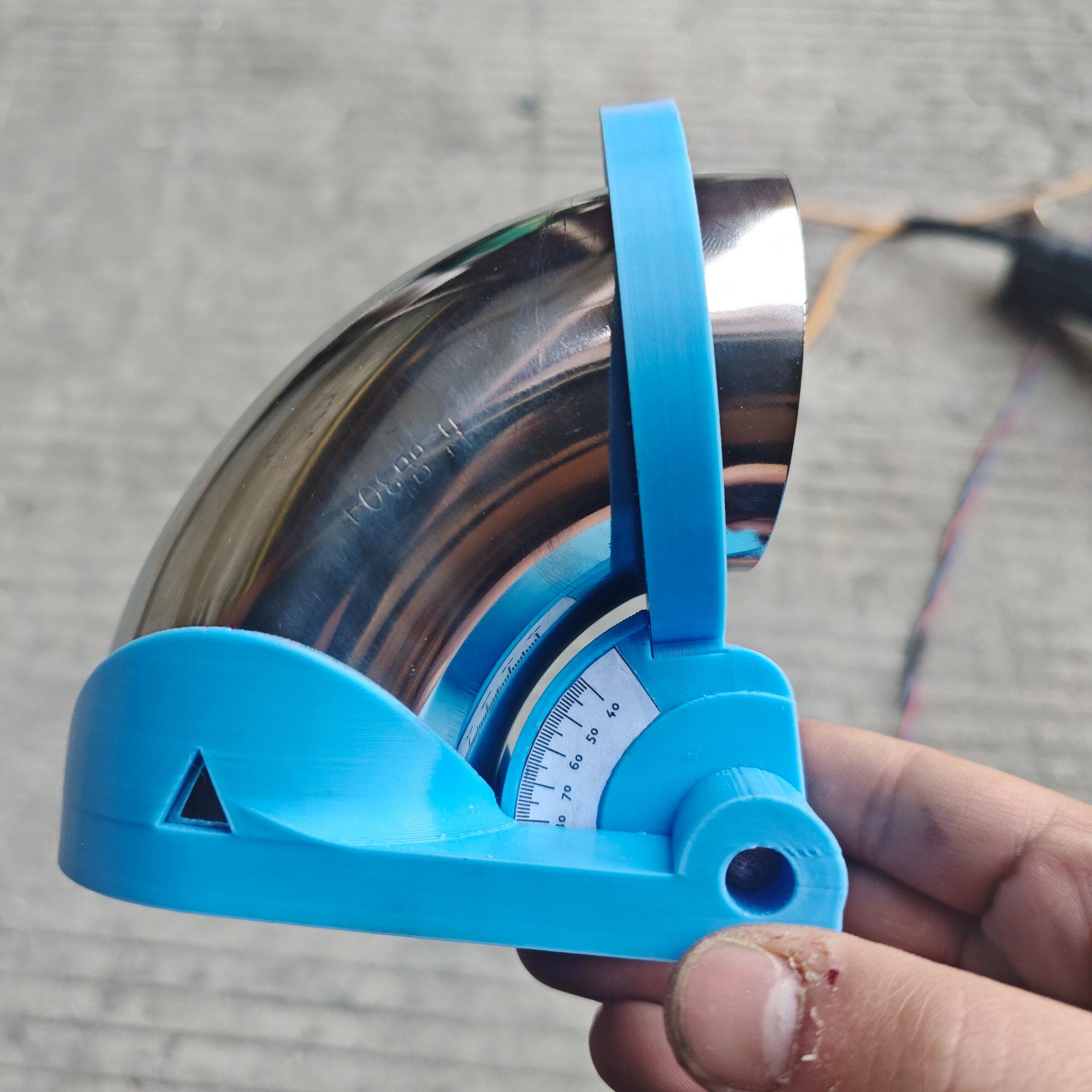 不锈钢楼梯扶手弯头画线模子坡口