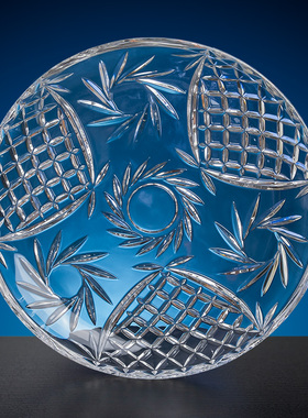 BOHEMIA水晶玻璃果盘欧式果斗