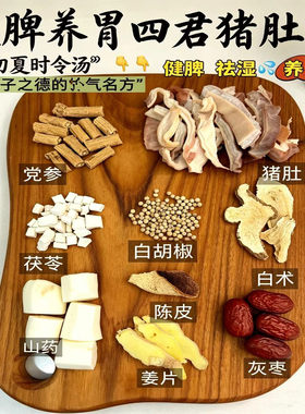 健脾养胃四君猪肚汤养胃气胡椒四君子猪肚汤包祛湿四君子汤滋补方