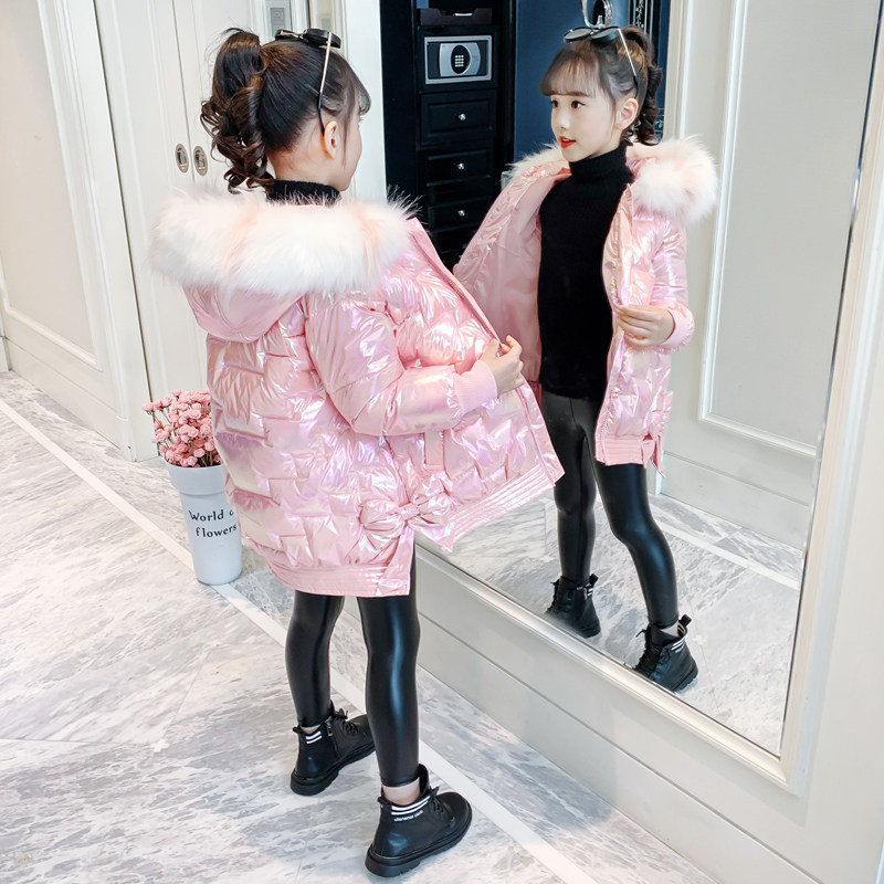 女童冬装棉衣2020新款洋气韩版中大儿童装棉袄外套小女孩羽绒棉服
