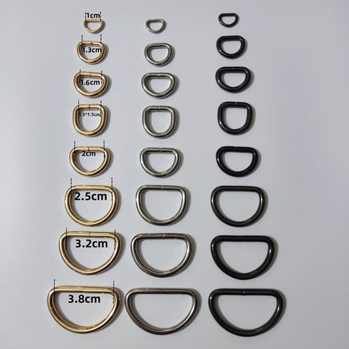 皮包环扣diy包扣子扣环配件金属锁扣钩扣五金扣金属扣包带扣方扣