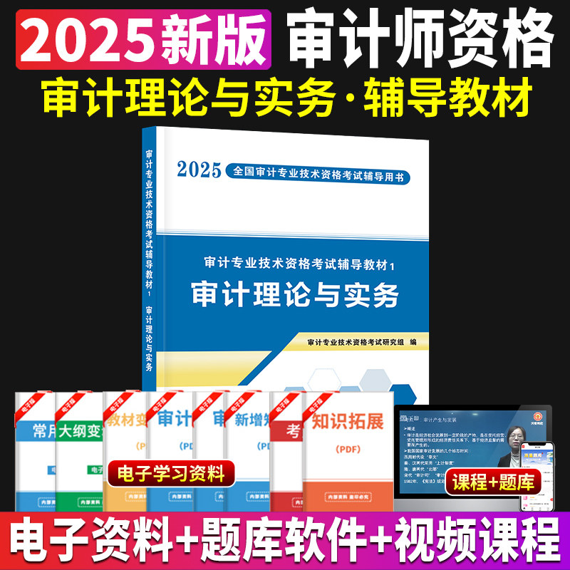 2025年新版审计师考试教材辅导