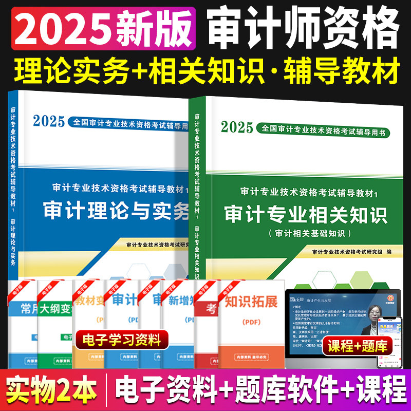 2025年审计师考试教材初中级全国