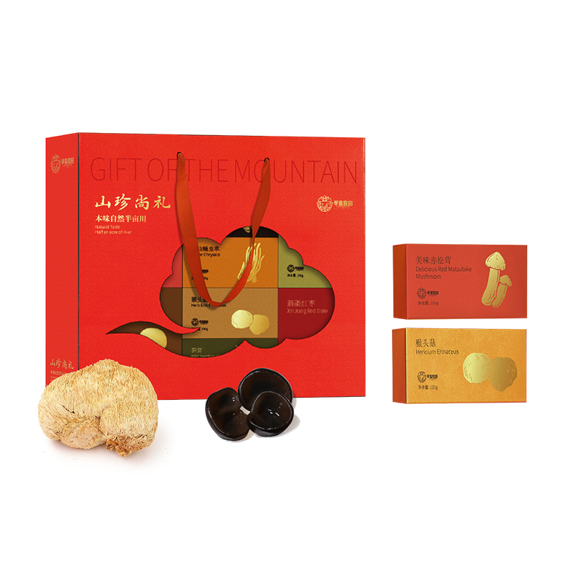 半亩良田半亩川  山珍尚礼1090g 南北干货礼盒 山珍礼盒 年货礼盒