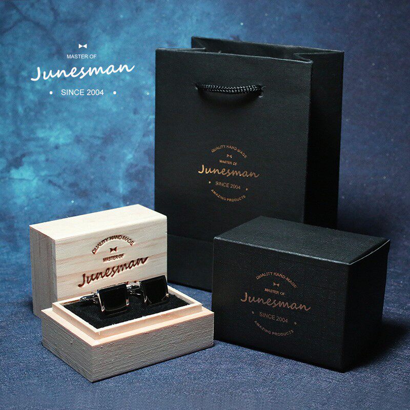 3000 ON THE CABINET JUNE MEN HANDMADE FRENCH CUFFLINKS MENS CUFF STUD CUFF BUCKLES AIRPLANE GIFT BOX