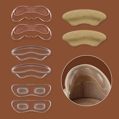 硅胶后跟贴大改小高跟鞋