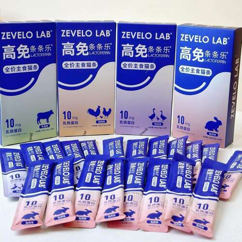ZEVELOLAB赞乐全价主食猫条猫咪营养零食增强免疫营养湿粮鲜肉