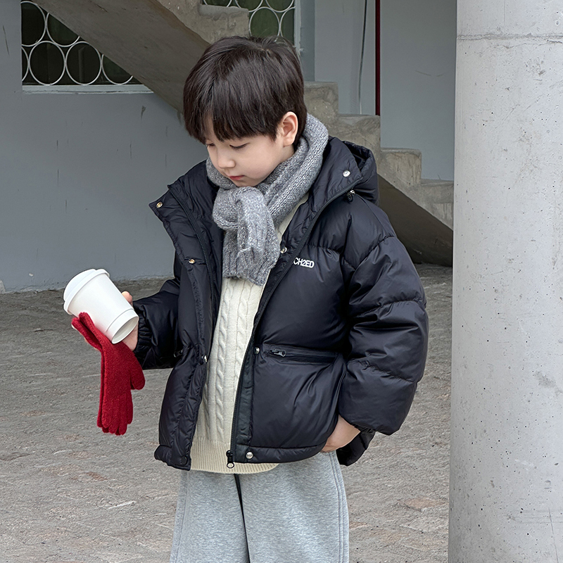 【好物体验专享】男童羽绒服2025冬季新款杜邦三防童装儿童厚保暖