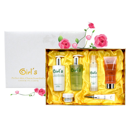 Girl's女孩清洁补水保湿6件套