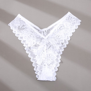 set Underwear 3Pcs string Women Thongs Lace Sexy Panties