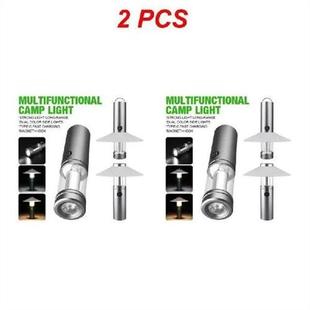 Outdoor Solar LED Camping Lights USB Rechargeable Tent