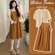 减龄宽松薄款 孕妇连衣裙套装 时尚 2026新款 吊带裙上衣两件套女 夏季