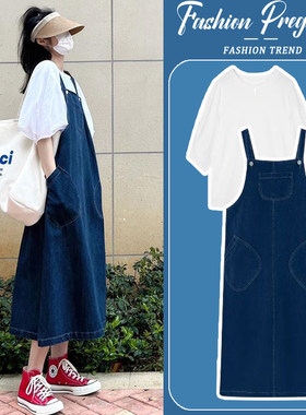 孕妇连衣裙套装外出一套穿到生女