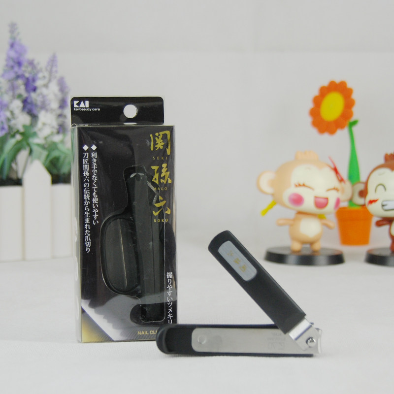 日本进口贝印关孙六指甲剪辅助环指甲钳
