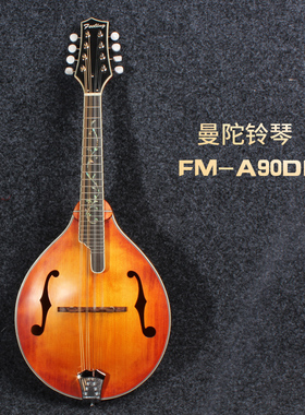 曼陀铃琴FM-A90DF纯手工专业级Mandolin曼陀林feeling工厂直销