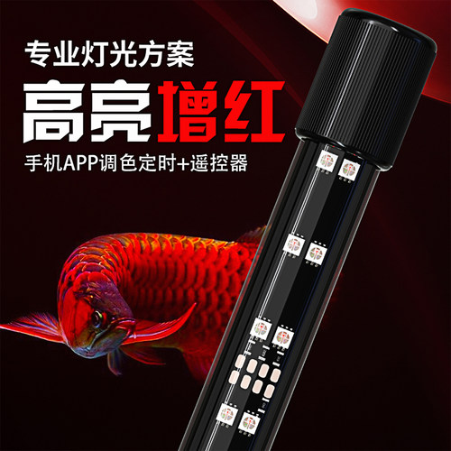 智能高亮鹦鹉鱼增红鱼缸灯防水