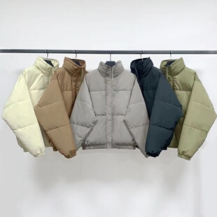 FOG复线ESSENTIALS羽绒服高街宽松休闲棉服冬季 加厚保暖棉袄外套