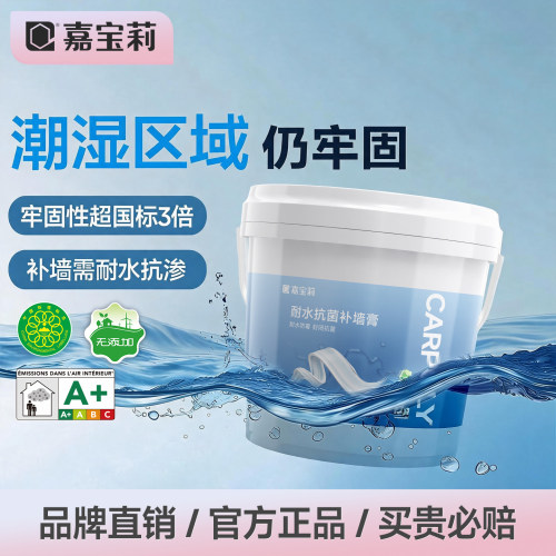 嘉宝莉补墙膏耐水抗菌烂墙裂修补