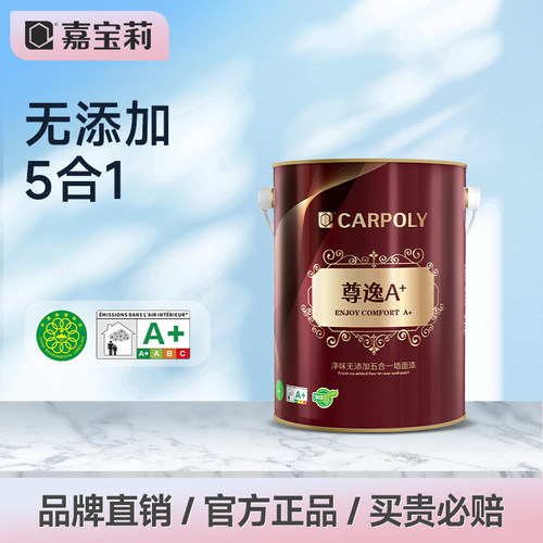 嘉宝莉乳胶漆室内家用多效合一