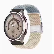 适用华为手表GT5/GT6Pro表带gt4/3尼龙编织保时捷watch5/3pro智能配件荣耀gs4运动GS/ES三星小米s4替换带男女