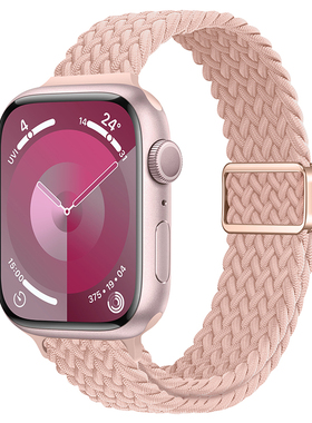 适用苹果s9/s11手表iwatch10/表带apple watch9/8/7/6/5/4代磁吸s8尼龙ultra2女款智能配件小蛮腰se2替换带潮