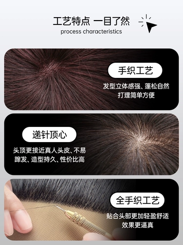 Парик изготовленный из настоящих волос, кудрявый шлем для матери для пожилых людей, для среднего возраста