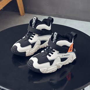 儿童鞋子春秋冬透气男童运动鞋中童女童鞋扁平足外翻内八字矫正鞋