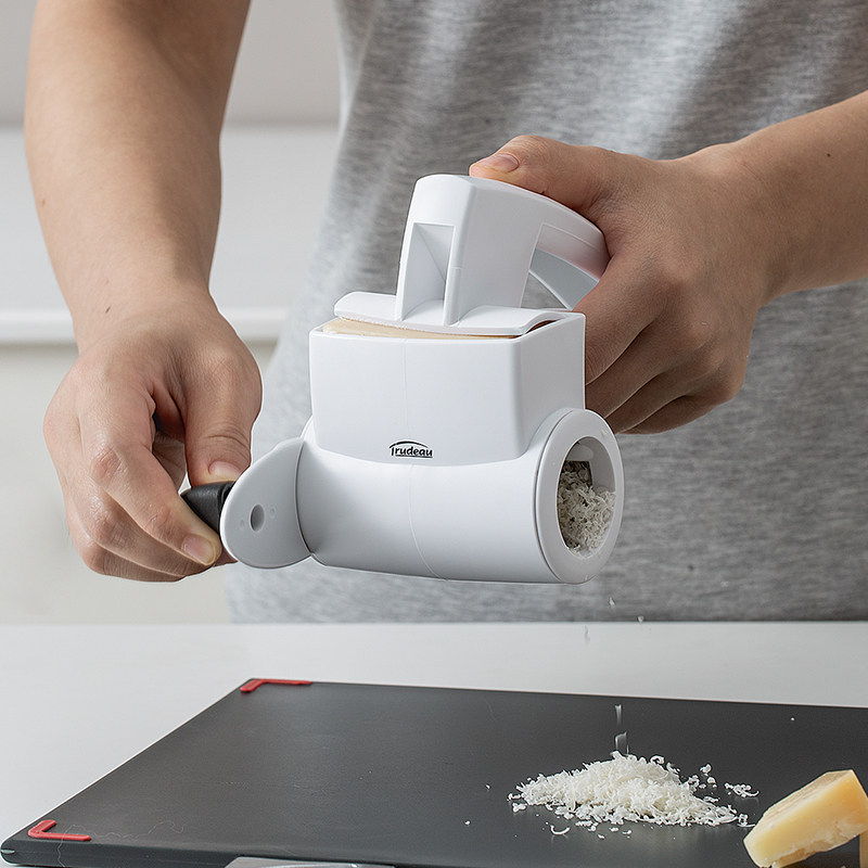 加拿大trudeau手摇奶酪刨丝器巧克力芝士碎干酪擦丝刨屑器研磨器