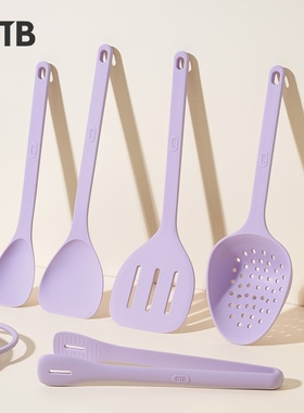 OTB硅胶铲锅铲长柄炒菜铲子炒勺家用耐高温厨具套装不粘锅专用铲