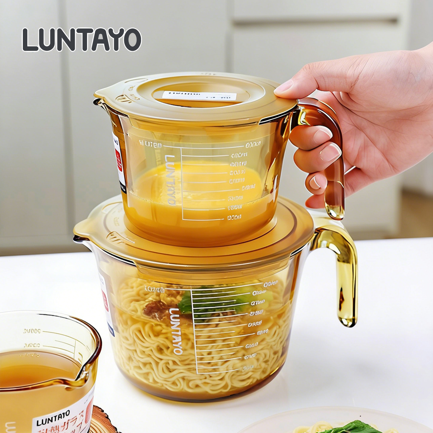 日本多用量杯带刻度厨房专用