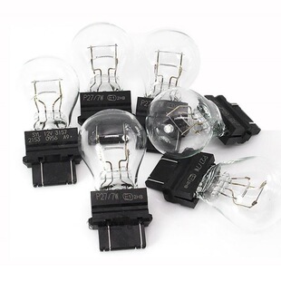 适用3157刹车灯泡适用大切诺基牧马人锐界酷威尾灯P27/7W行车灯