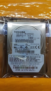 TOSHIBA/东芝 MK4032GAX HDD2D10 40G 5400转 2.5 寸并口/IDE硬盘