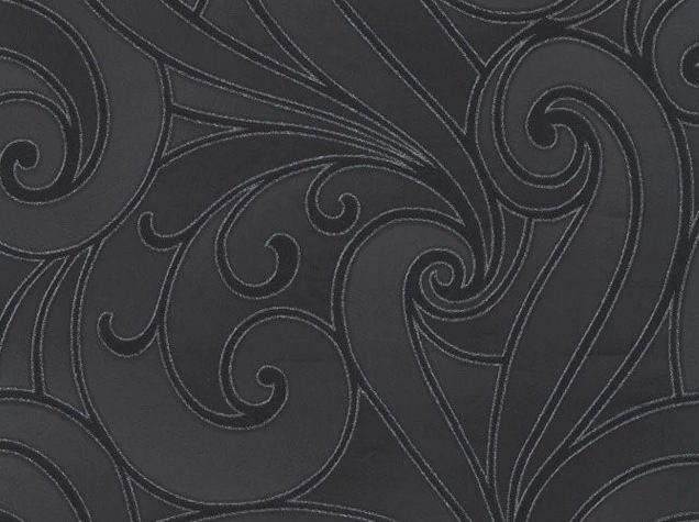 英国进口格兰布朗壁纸现代简约黑色卷纹客厅电视背景墙壁纸现货