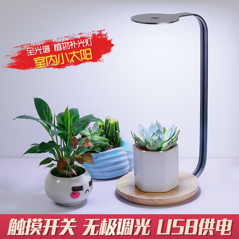 usb触摸植物微景观灯鱼缸灯