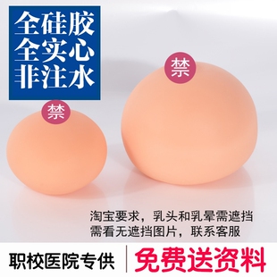家政培训催乳师教具 全硅胶球形大乳房模型 仿真假胸假乳房模型