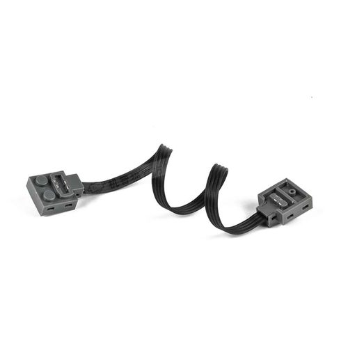 兼容乐高电源线8886科技配件20cm