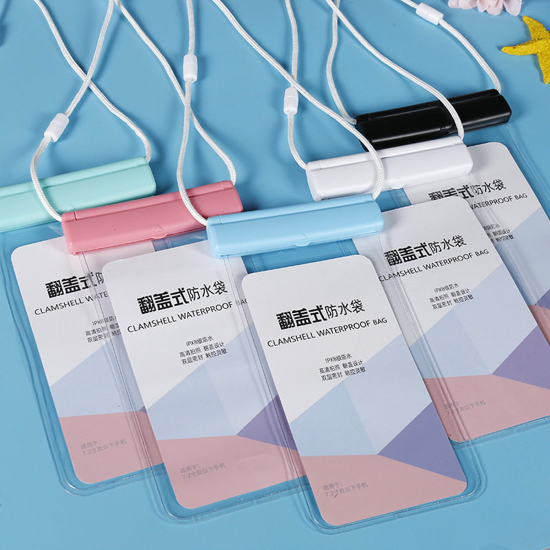 漂流手机防水套可触碰游泳潜水外卖专业高级透明密封袋挂绳脖防水怎么看?