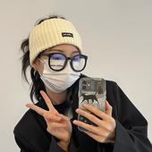 INS网红同款 TUshu 锦鲤女孩～宽边针织发带百搭素颜氛围头带韩版