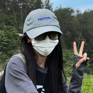 TUshu 速干鸭舌帽子遮阳百搭太阳帽棒球帽潮 酷帅出游显脸小～夏季