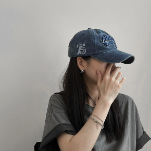 TUshu ～水洗鸭舌帽子女字母百搭小众遮阳棒球帽男 always腔调美式